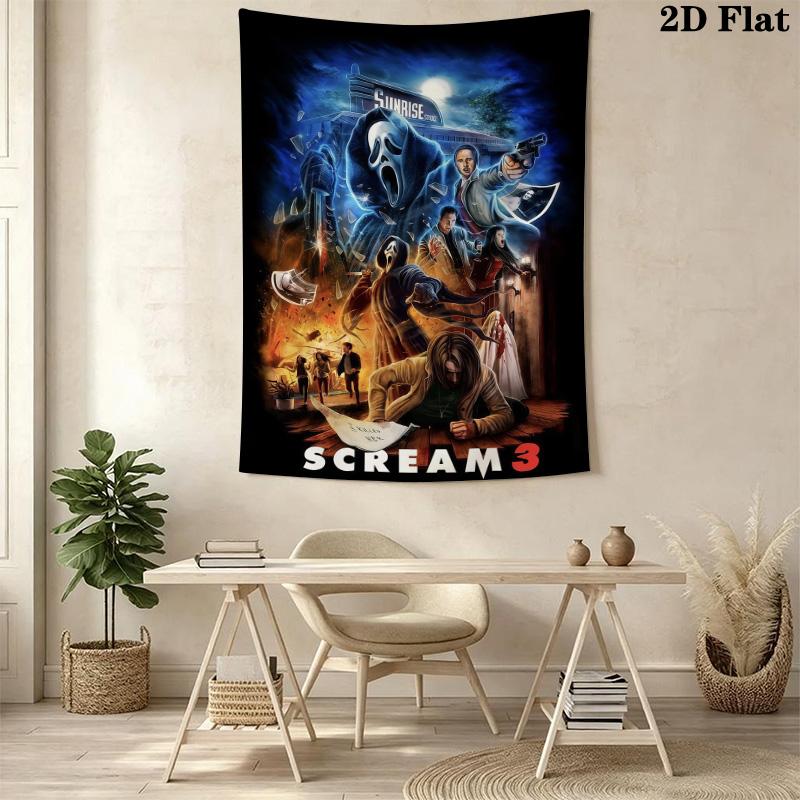 Nightmare Elm Street Tapestry Tapestry Fashion Print Background Cloth Homestay Soft Decoration Tapestry Work Of Art Christmas Gift