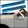 Black / Silver Fender Emblems For Tacoma Badges Accessories Side Door 1995-2004