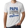 4 Papa Men's T-Shirt Myth Legend T-shirt Papa Tee Shirt Papa Bear