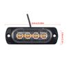 1Pcs 12V/24V 4Leds Car Warning Light Grill Breakdown Light Car Truck Trailer Beacon Lamp LED Amber Side Light Warning Lamp