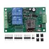 Плата контроллера WIFI-переключателя ESP8266, двухканальный беспроводной модуль умного реле, модуль реле PCB DC 5V 10A на базе Arduino