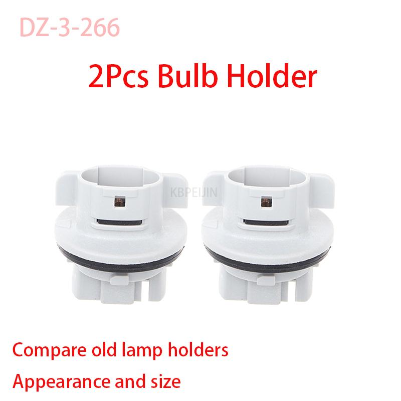 2x Car HeadLight Socket For Honda Fit Civic CR-Z Pilot Element Insight T25 3157 Bulb Holder Base Accessories