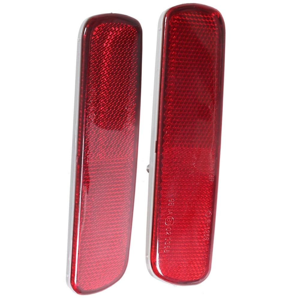 1 пара левый и правый задний бампер отражатель для Toyota Land Cruiser 100 1998-2007