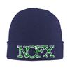 Группа NOFX Финальный тур Шапка с помпоном и рисунком черепа Теплая вязаная шапка Зимняя вязаная шапка-бини Шапки-бини в стиле хип-хоп для унисекс
