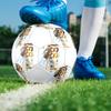 1 шт. Мяч футбольный Messi Athletic Power размер 5 ПрагаМяч для мини-футбола Цветной Для всех возрастов Машинная строчка ПВХ Готов к соревнованиям Прочный Высокий отскок