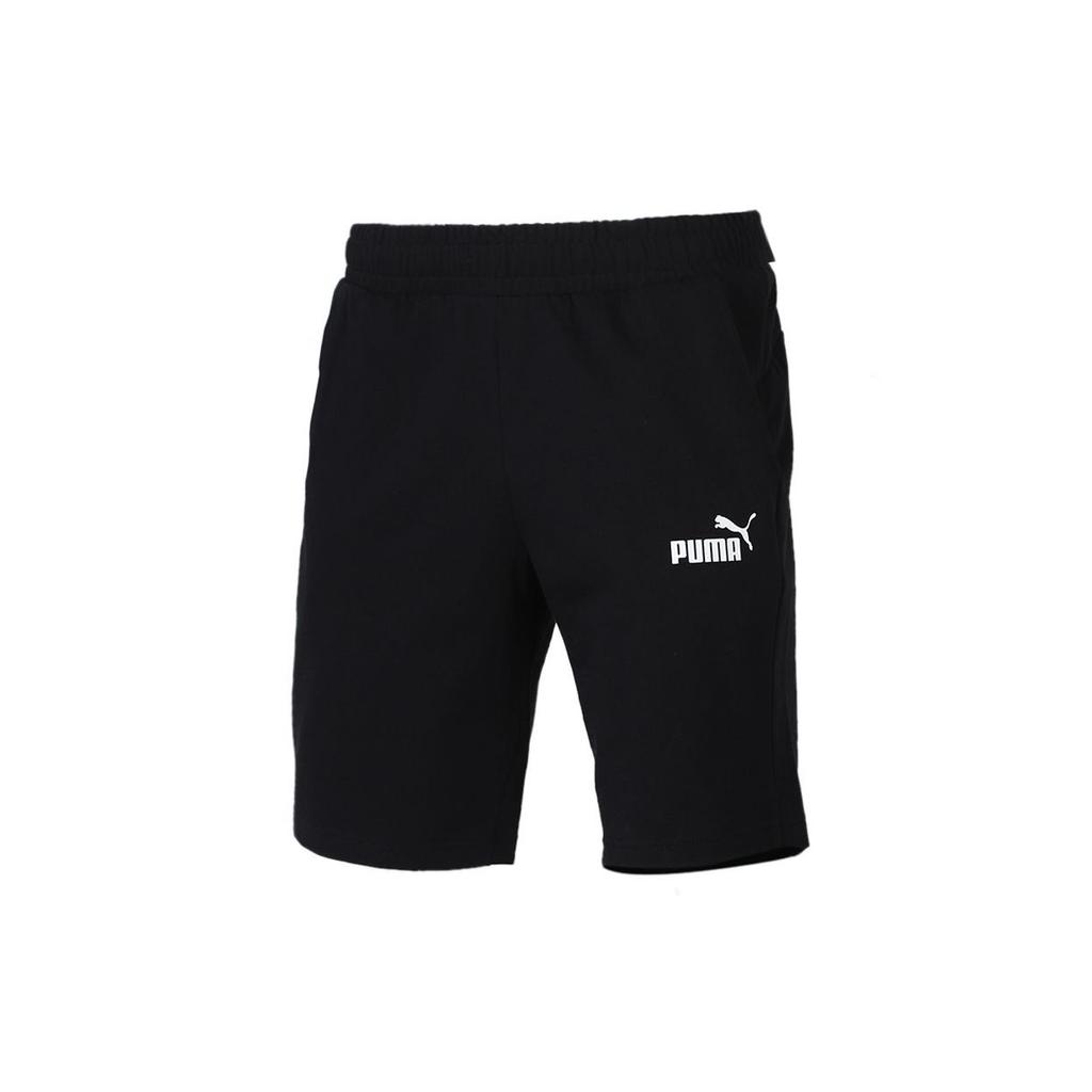 Puma Ess Jersey Shorts Men Bottoms Black 853766-01