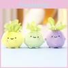 Cute Plush Vegetable Cabbage Toy Unique Keychain Soft Doll Perfect Collector For
