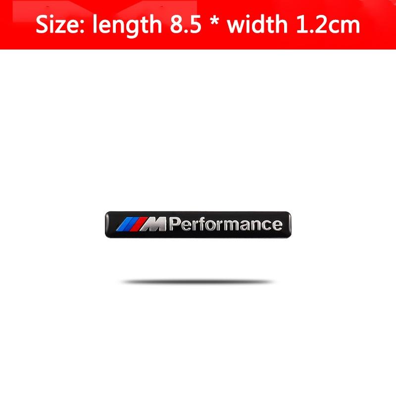 BOHQ2 Car Body Decorate Sticker For BMW 1 3 5 7 Series X1 X3 X5 G30 G20 G11 F10 F34 Car Logo Trunk Styling Modified Decal Accessories