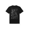 Vans X Daniel Johnston Collaboration SS22 Веселая графическая футболка с круглым вырезом и принтом, классная черная функциональная футболка с коротким рукавом, топы унисекс VN0A7SOLBLK1
