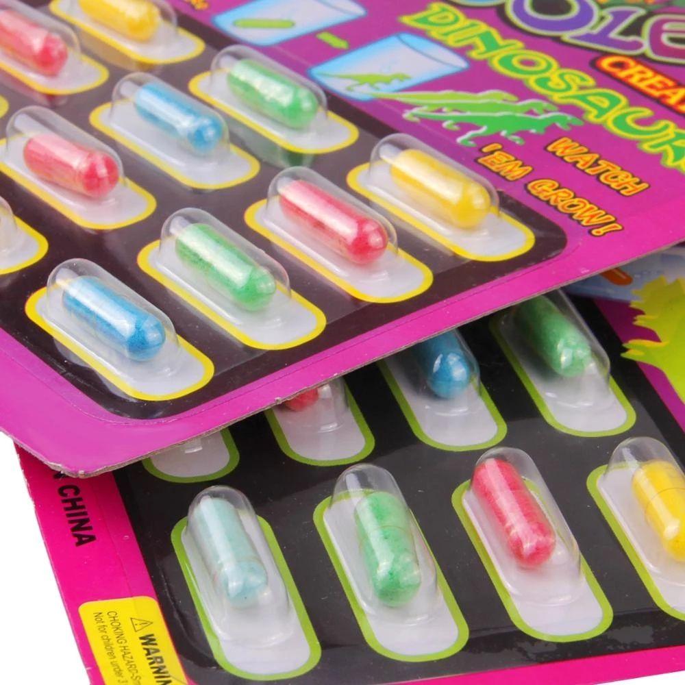 Bath Toy Cartoon Magic Toys Expansion Capsule Dinosaur Toys Magic Grow Capsule Growing In Water