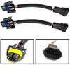 New H11 Extension H8 Headlight Wiring Harness Connector Pigtail Socket Adapter