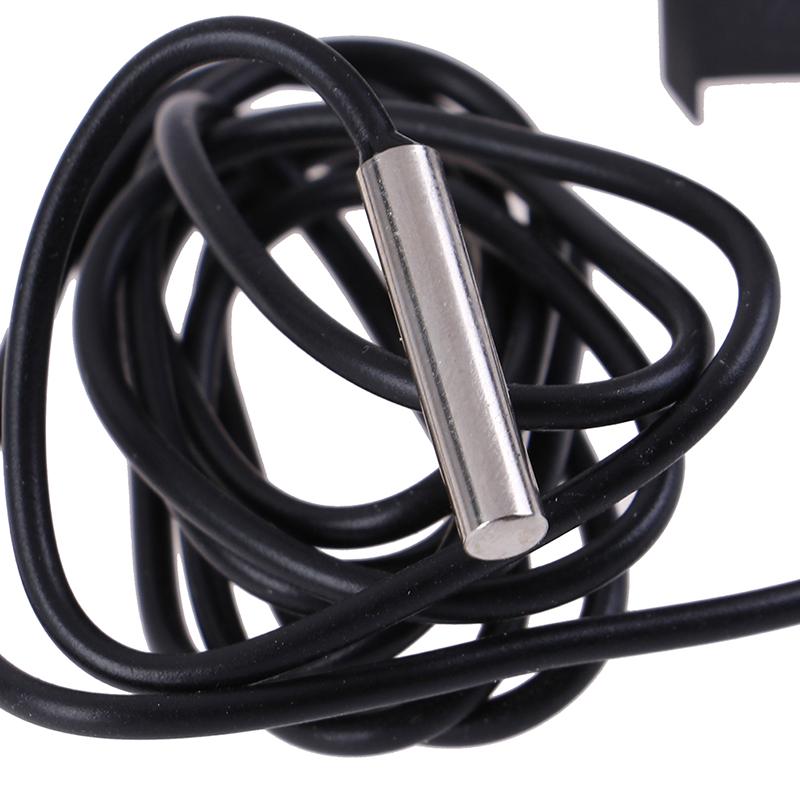 1 шт. Цифровой ЖК-дисплей Термометр Измеритель температуры Датчик температуры с зондом