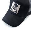 Мужская бейсболка с нашивкой в ​​виде черепа Snapback в стиле хип-хоп, женская кепка-дальнобойщик, четырехсезонная уличная дышащая кепка с козырьком, костяная кепка