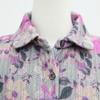 Shiz Madam Women S Quilted Jacket With Large Flower J31618