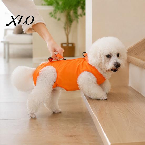 Stable Support for Yorkie Chihuahua Shih Tzu Dog Lift Harness, Padded Sling Harness with Handles, Adjustable Full-Body Assisted Walking Weak Legs Back