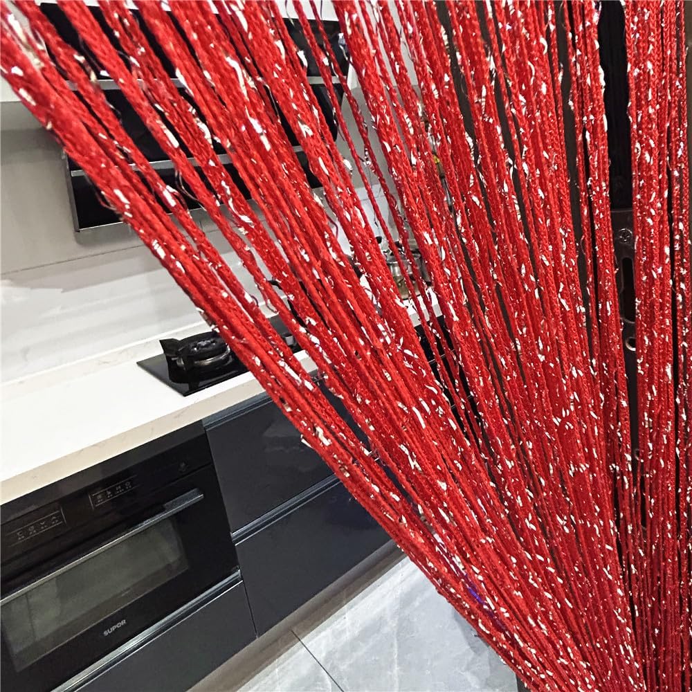 Аве Сплит Декоративная Дверная Нитяная Штора Настенная Панель Бахрома Оконная Панель Драпировки Разделитель Комнаты Жалюзи Разделитель Кисточка Ширма Дом 100см*200см