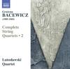 CD G. BACEWICZ - Complete String Quartets 8572807 Naxos 2015 Non Japan ObiClassical Used