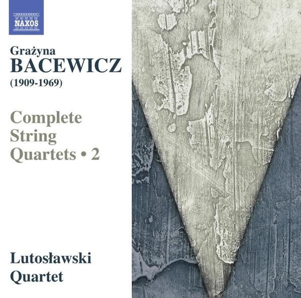 CD G. BACEWICZ - Complete String Quartets 8572807 Naxos 2015 Non Japan ObiClassical Used