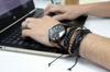 Mens Bracelet Sets – Black & Macho (asst)