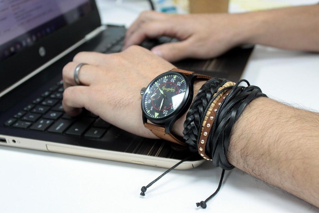 Mens Bracelet Sets – Black & Macho (asst)