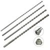 300mm Long Masonry Concrete Impact Drill Bit Triangle Shank 6-16mm Alloy T-wist Drill Bit For Penetrating Wall Power Tool