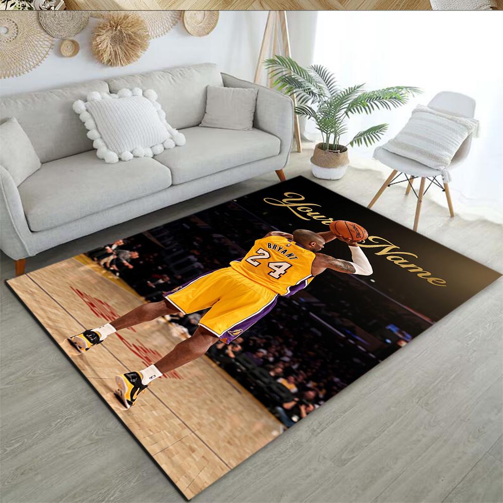 Kobe Customized Name Floor Mat Design For Hallway Balcony Playrooms Living Rooms Antislip Carpet Decorate Offices Birthdaychristmas Gift