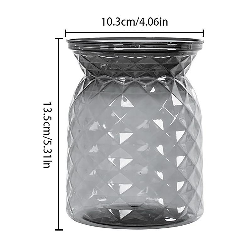 Мини-горшок для цветов с самополивом, аквариум, прозрачные пластиковые горшки для растений, самополивной горшок для растений, ваза для украшения дома