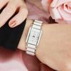 Luxury Brand CHENXI Elegant Women Watch Rhinestone White Silver Simple Stylish Ceramics Bracelet Quartz Casual Lady Wristwatch