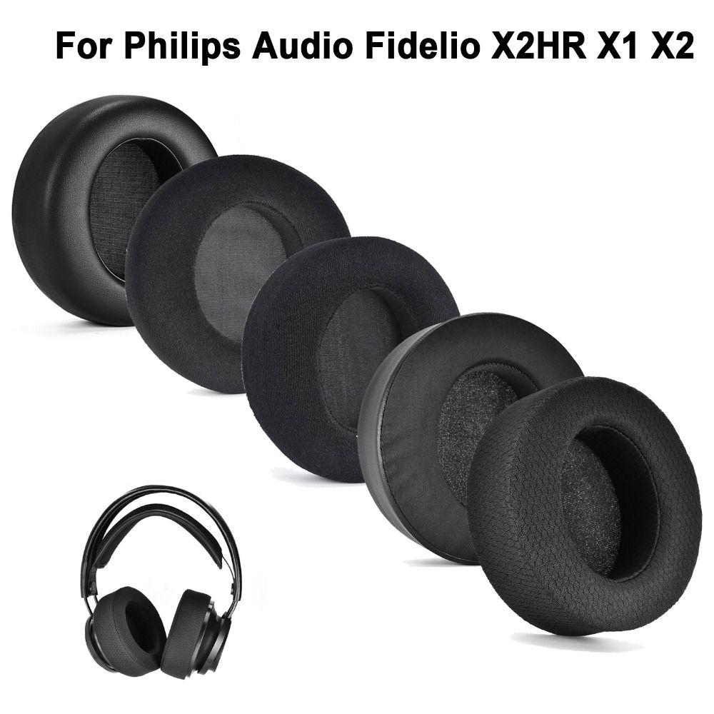 2 шт. амбушюры амбушюры Protein Skin гарнитура наушники для Philips Audio Fidelio X2HR X1 X2