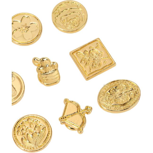 BORDSTRACT Сменная головка для восковой печати, 24 шт. Ретро Антикварные Винтажные Головки для восковых печатей с коробкой для хранения и мешочком для запечатывания конвертов, открыток