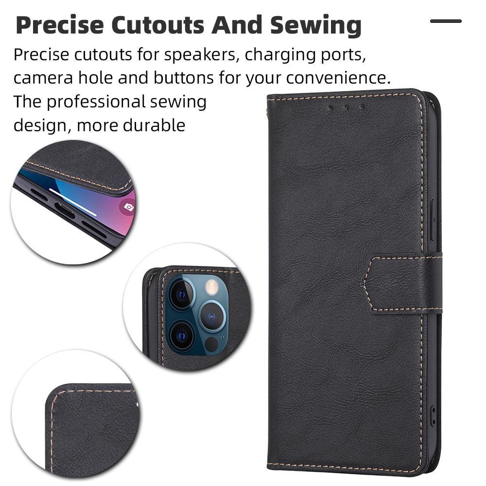 RFID Anti-Theft Flip Wallet Case For Meizu Note 6 8 9 Nokia G21 G11 LG K51 K41 K52 Moto G30 G10 G20 Cover PU Leather Holster 6 Card Slots Phone Bumper