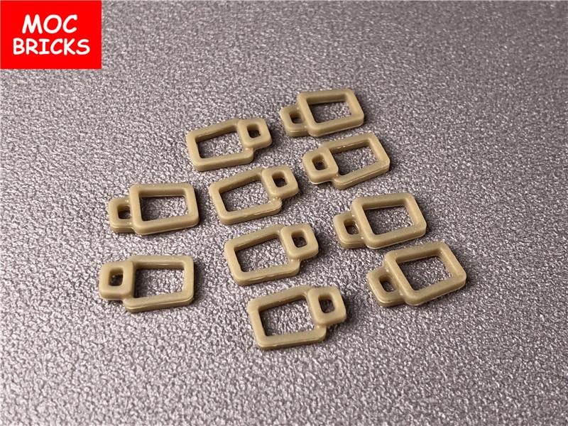10 шт./лот Кубики MOC Фигурка DIY в темно-песочных леггинсах Аксессуары Строительные блоки Игрушки для детей Куклы Рождественские подарки
