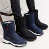 Men's Snow Boots Keep Warm Plush Winter Boots Men Outdoor Hiking Shoes Side Zipper Male Shoes Adult Fashion Cotton Boots 2025