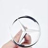 SUG2   9CM ABS Rear Trunk Emblem Badge Sticker Replacement Fit Mercedes Benz C180 E320 A200 CLA CLK CLS ML W164 W203 W204 W168 S320