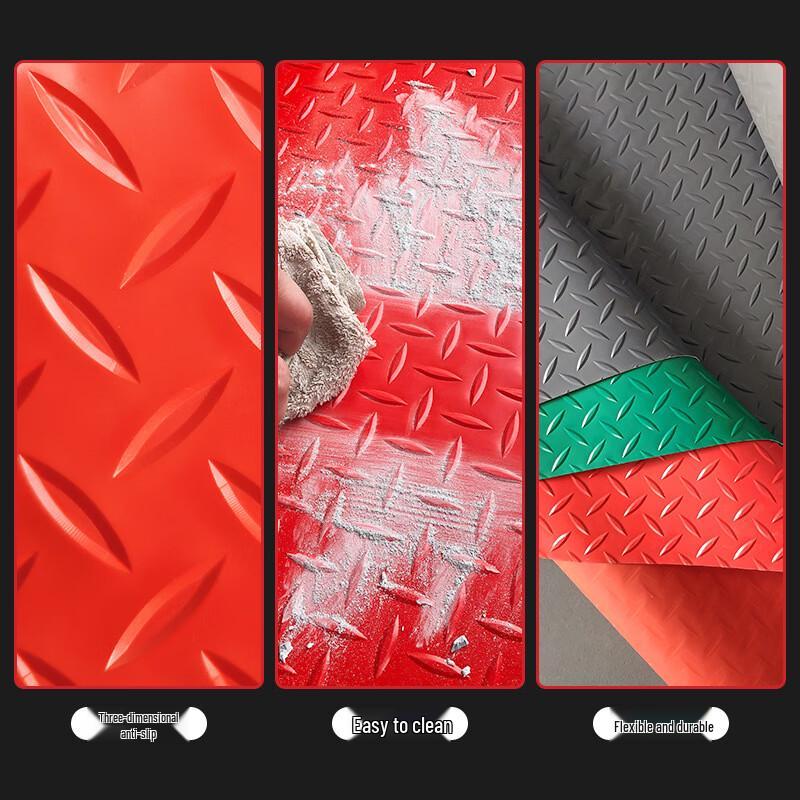 DK-S15 Herringbone PVC Anti-Slip Floor Mat
