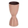 Cocktail Double Jigger Stainless Steel Wine Measuring Cup Bar Bartending Measuring Jigger U Shaped Copper Plated