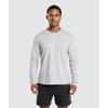 CresT Long Sleeve T shirT lighT Grey Marl A1a9e Gbfg