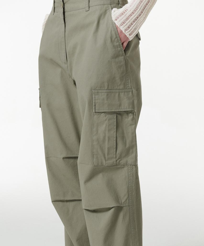 MUSINSA STANDARD WOMAN Women'S Wide Cargo Pants [Sage]