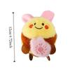 Cartoon Cartoon Bee Keychain Soft Creative Drawstring Doll Cute Plush Bag Pendant  Women Men