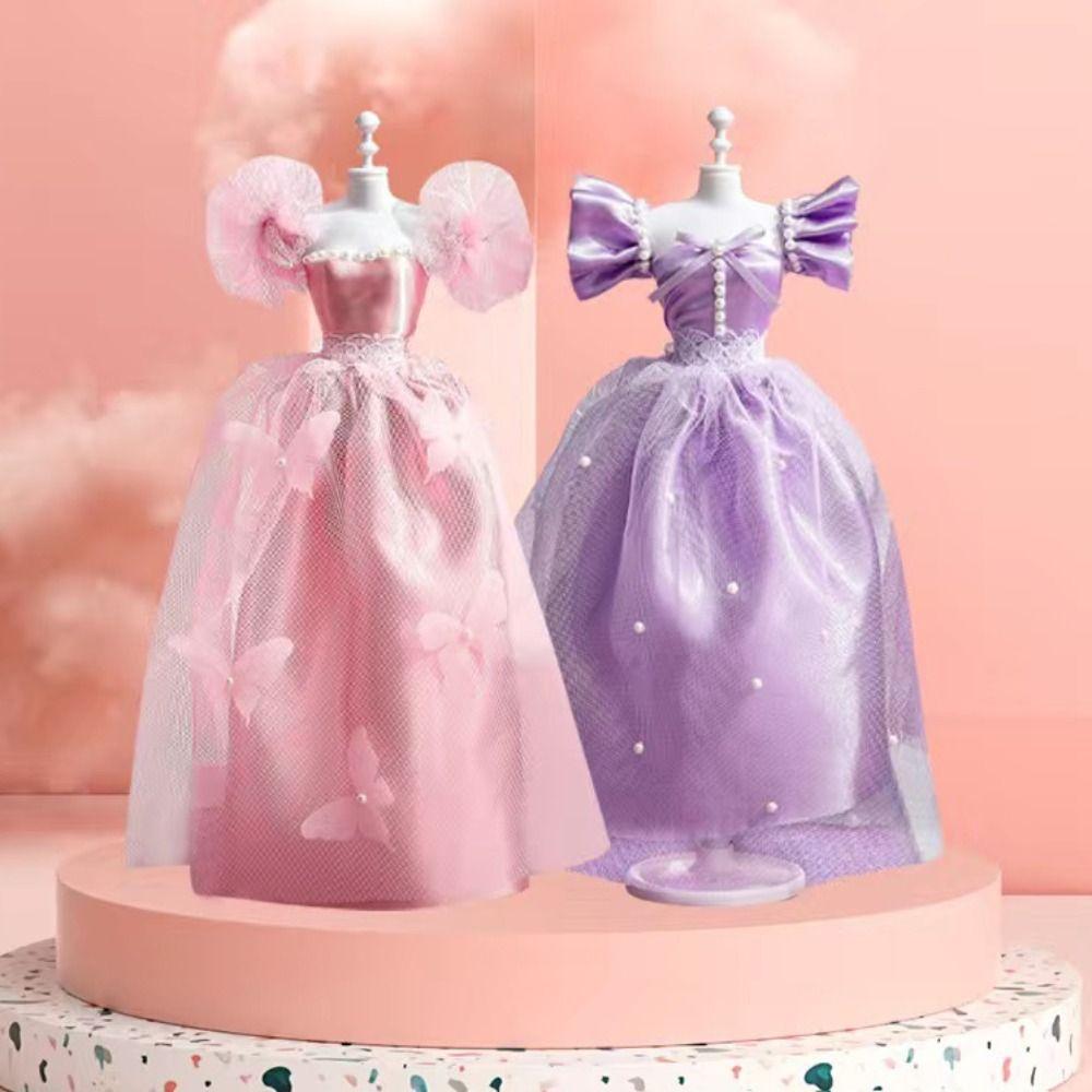 Handmade DIY Doll's Clothes Kit Wear Doll's Dress Material Doll Accessories