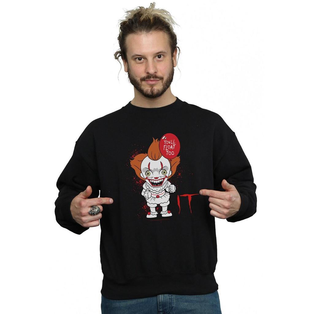 It Mens Chibi You´ll Float Too Sweatshirt