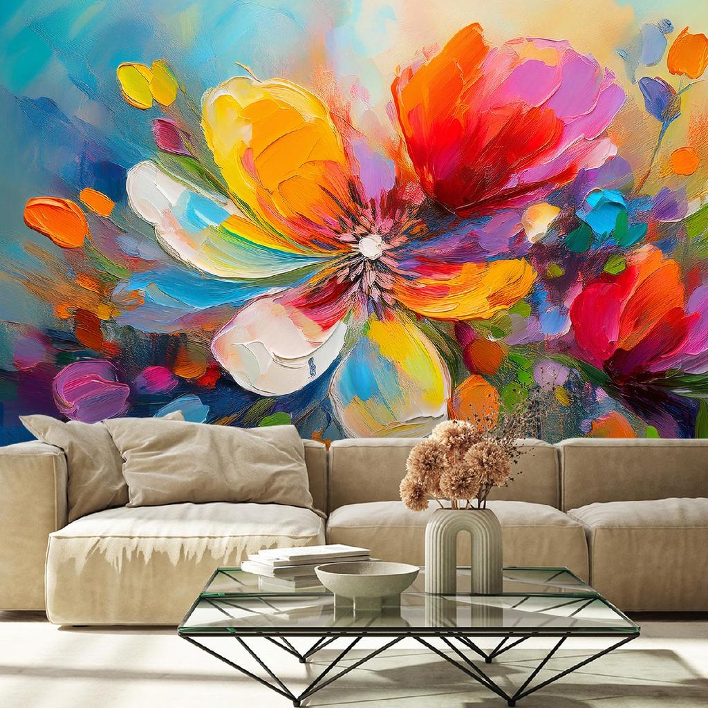 Wallpaper Colourful flower