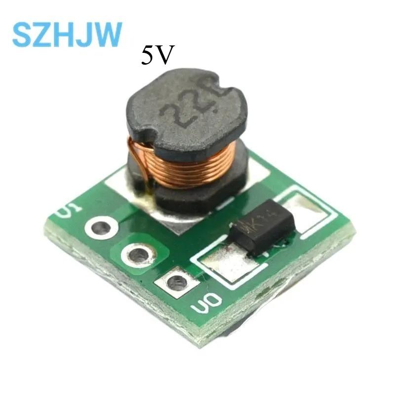 5PCS 0.9-5V To 5V DC-DC Step-Up Power Module Voltage Boost Converter Board 1.5V 1.8V 2.5V 3V 3.3V 3.7V 4.2V To 5V