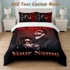 Bedding Set 1 Duvet Cover 2 Pillowcases The Weeknd Print Soft Bed Linen Bedroom Decor