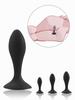 3 размера Унисекс Силиконовые Анальные Пробки, Анальные Тренажеры, SM Взрослые Секс-Игрушки, Женские Секс-Игрушки, Секс-Игрушки
