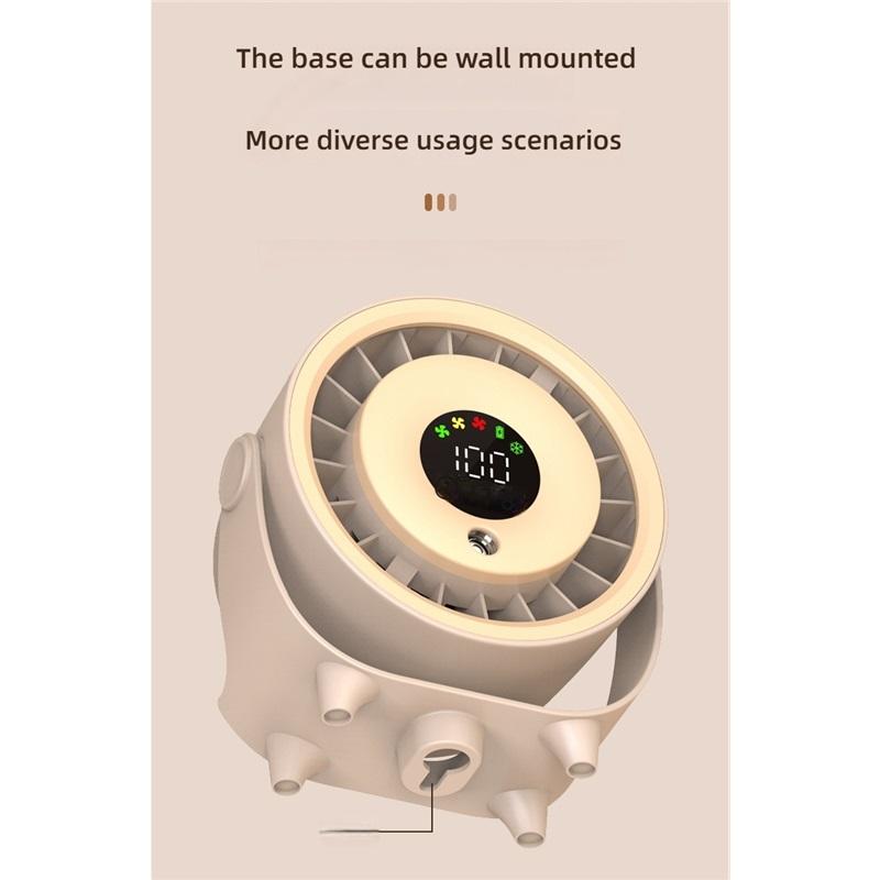 Новый тип быстроохлаждающего распыляющего вентилятора, с отверстиями для подвешивания, низким уровнем шума, цифровым дисплеем, регулируемой скоростью ветра