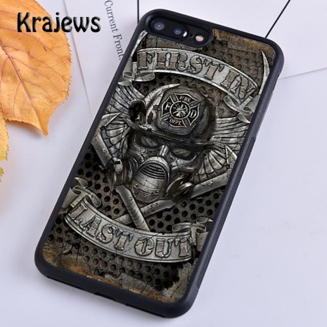 Чехол для телефона Krajews пожарно-спасательной службы для iPhone 14 5 6s 7 8 plus X XR XS 11 12 13 pro max Samsung Galaxy S21 S22ultra