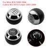 5/6 Speed Car Gear Shift Knob Shifter Lever Hand Ball For Mini R50 One D R52 R53 Cooper S 3 Doors 2001 - 2008