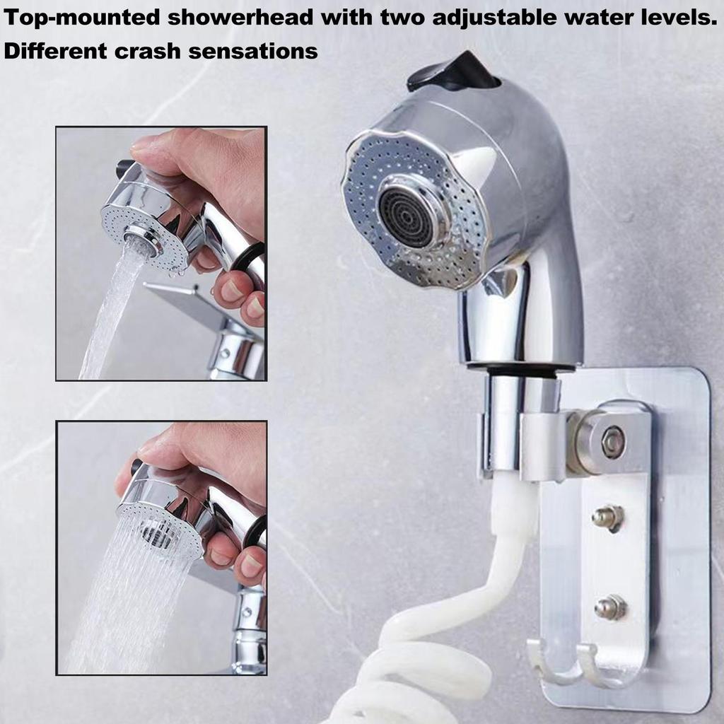 Faucet Sprayer Attachment Kitchen Sink Handheld Sprayer Attachment Set Shower Hose Stand Head Adapter Set For Utility Room Pet