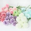 3 /5pcs Silk Dandelion Flower Ball Bouquet Fake Artificial Flowers For Home Garden Wedding Decoration Craft Wreath Christmas 